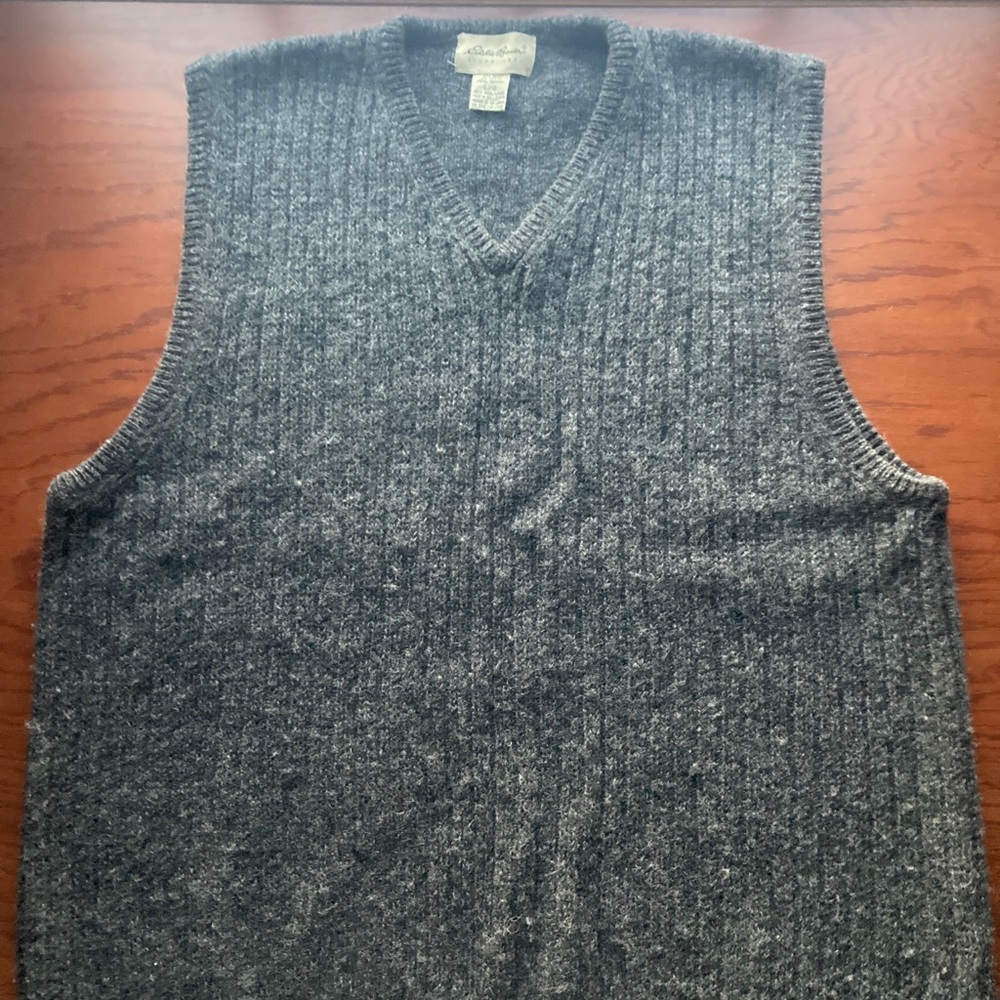 Eddie Bauer Wool Sweater Vest